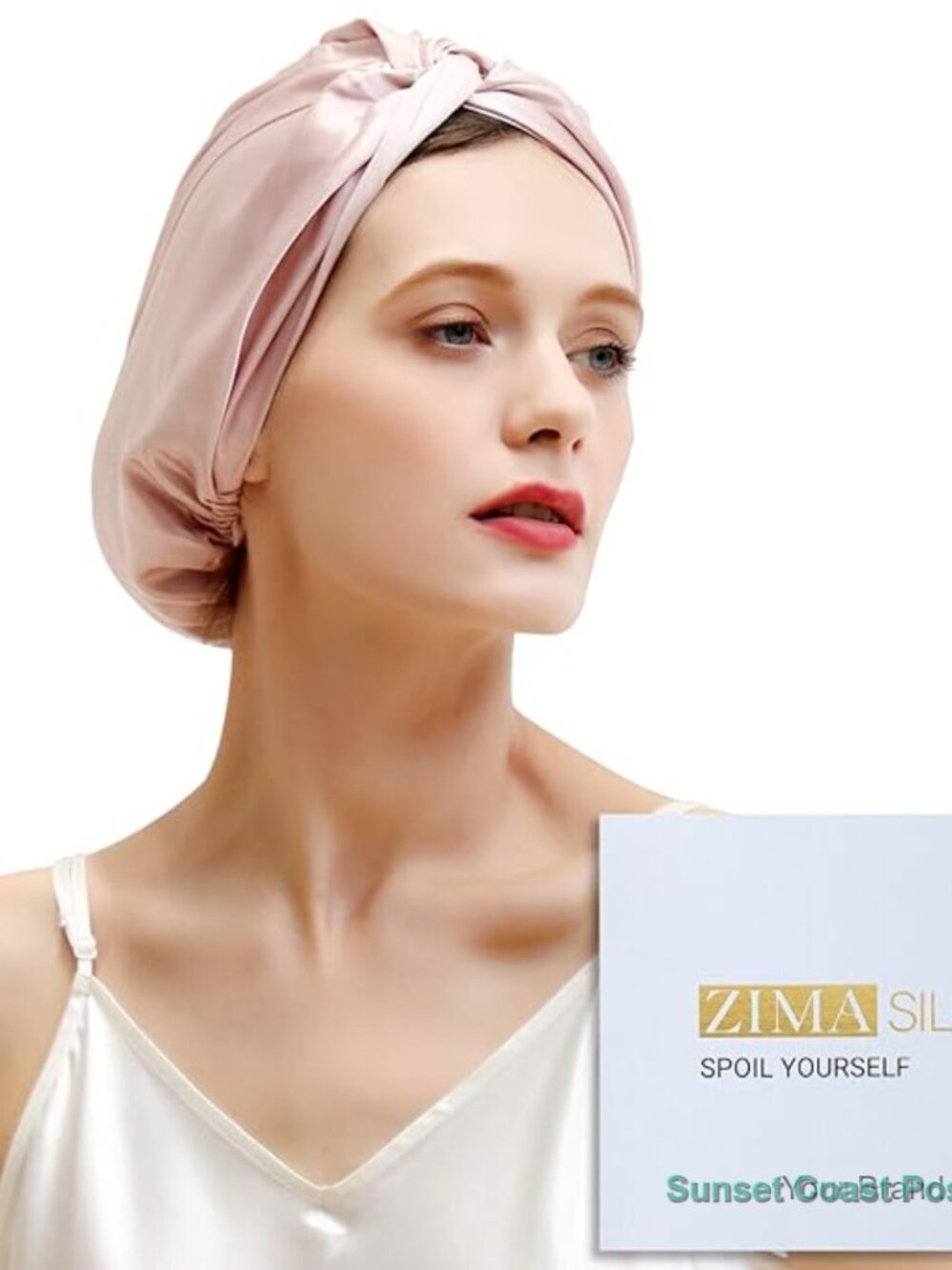 22 Momme Mulberry Silk Bonnet For Sleeping Hair Care